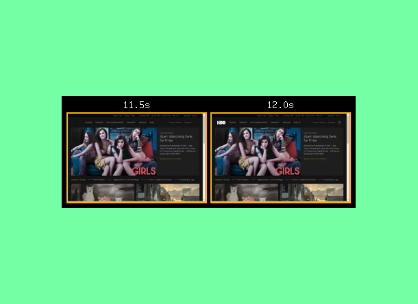 9 seconds of loading